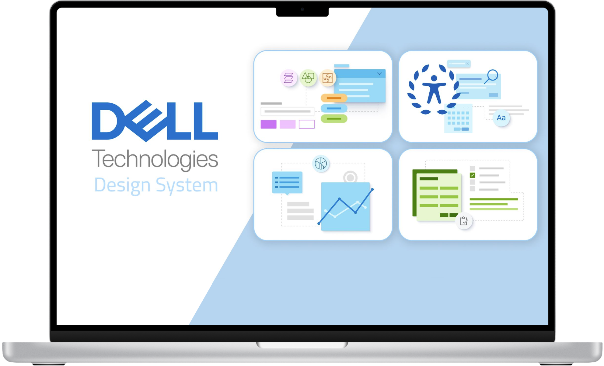 Screenshot of Dell Design System project